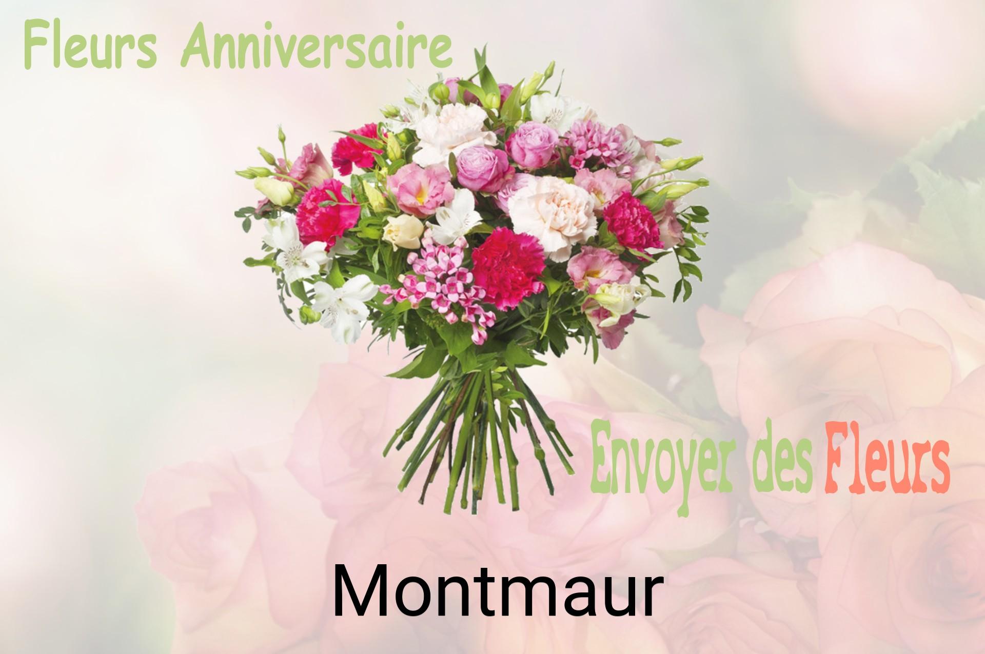 Bouquet de fleurs d’anniversaire livré à Montmaur