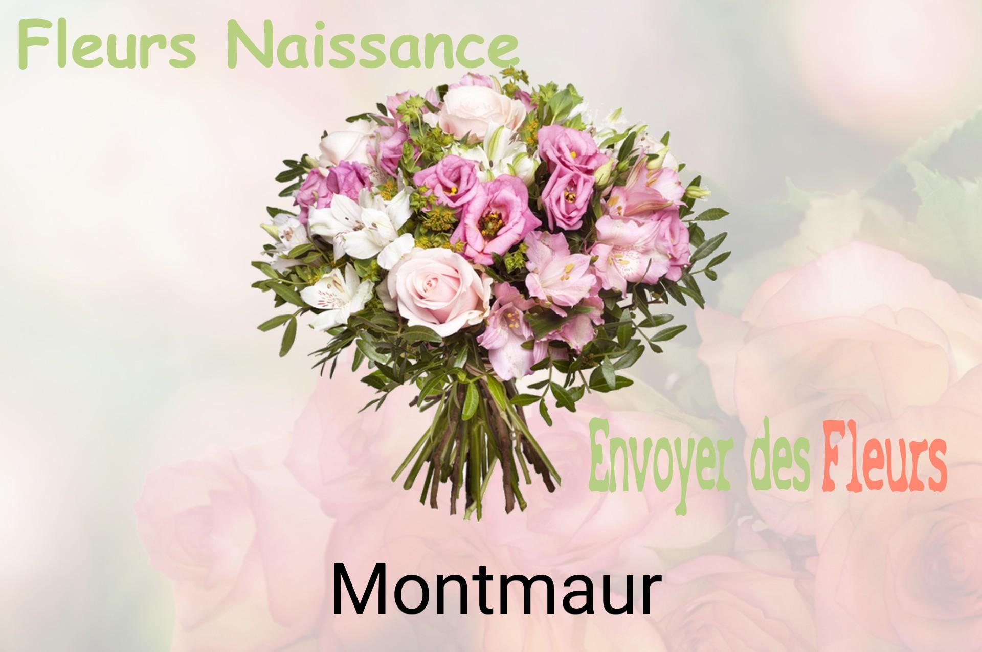 Bouquet de fleurs de naissance livré à Montmaur